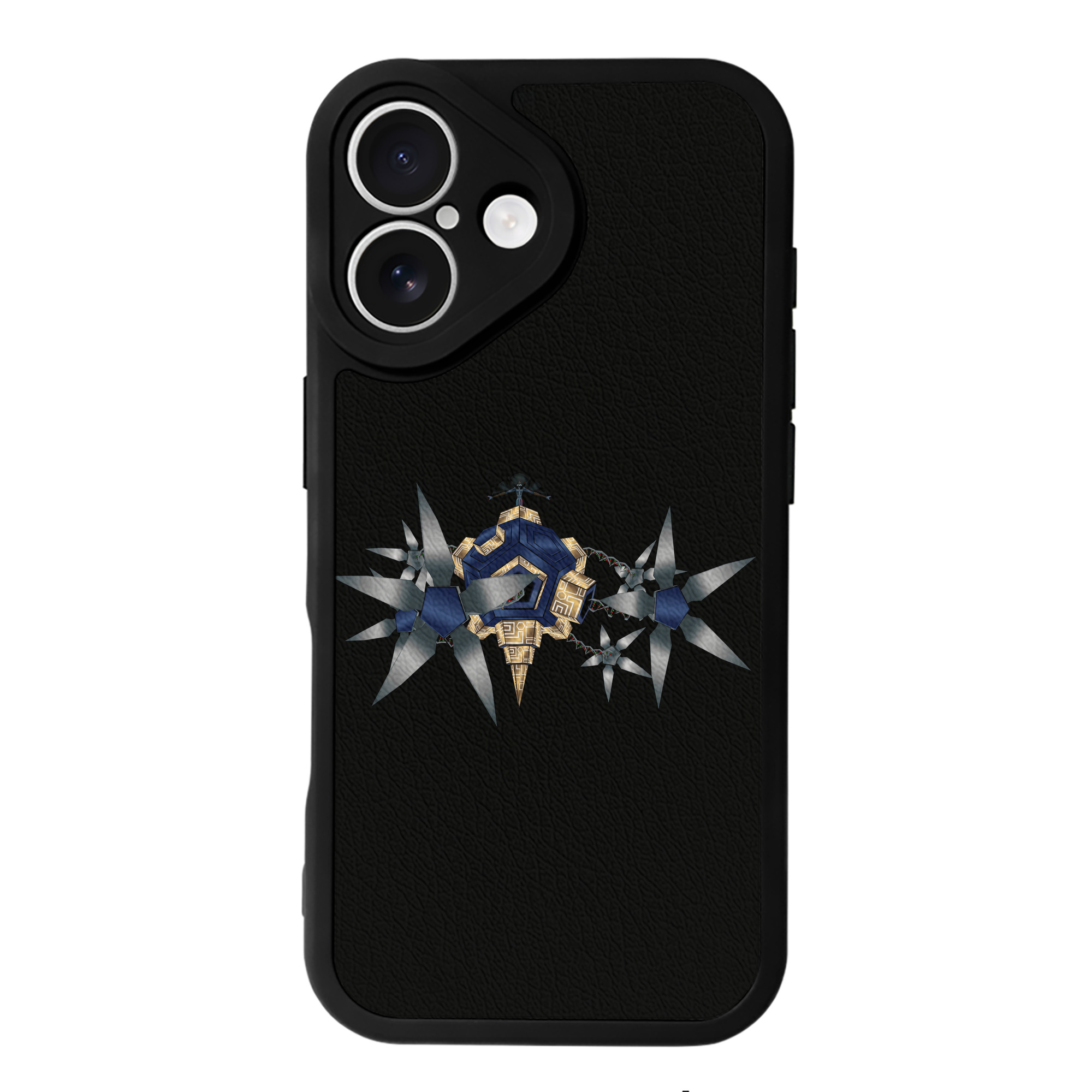 （画像用） Digimon デジタルモンスター/デジモン 【iPhone 16シリーズ対応】シリコンスマホケース（レザー調） 材質：シリコン
